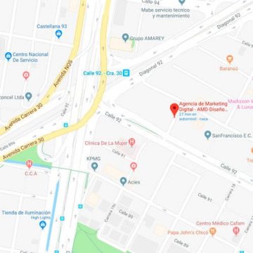 Agencia Digital en Bogota Colombia ubicación